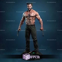 Logan and Blood 3D Model Sculpture STL Model