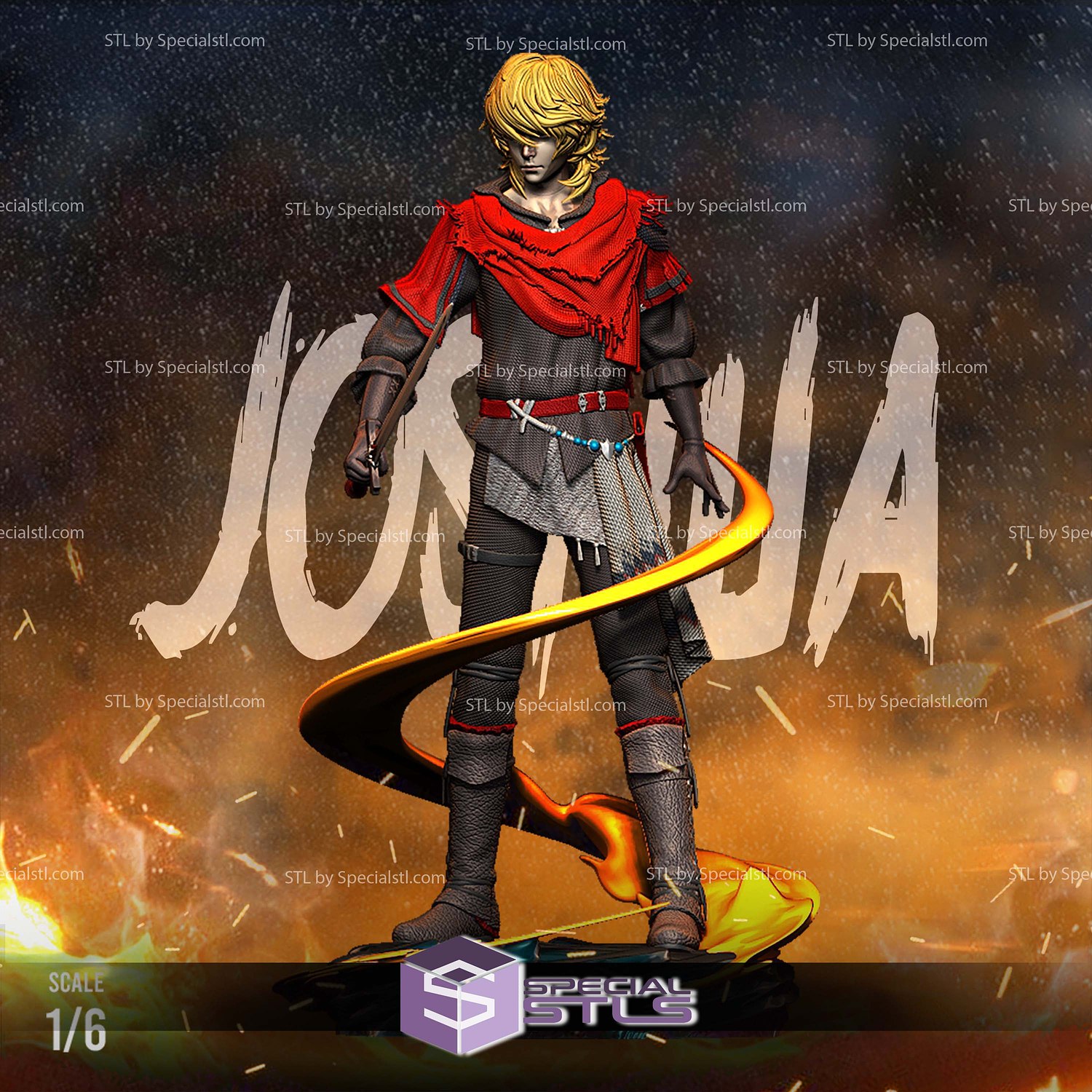 Joshua Rosfield Final Fantasy 16 3D Printer Files STL Model — view 3