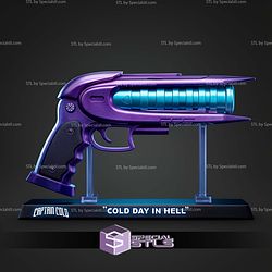 Captain Cold Blaster Display STL Files 3D Model