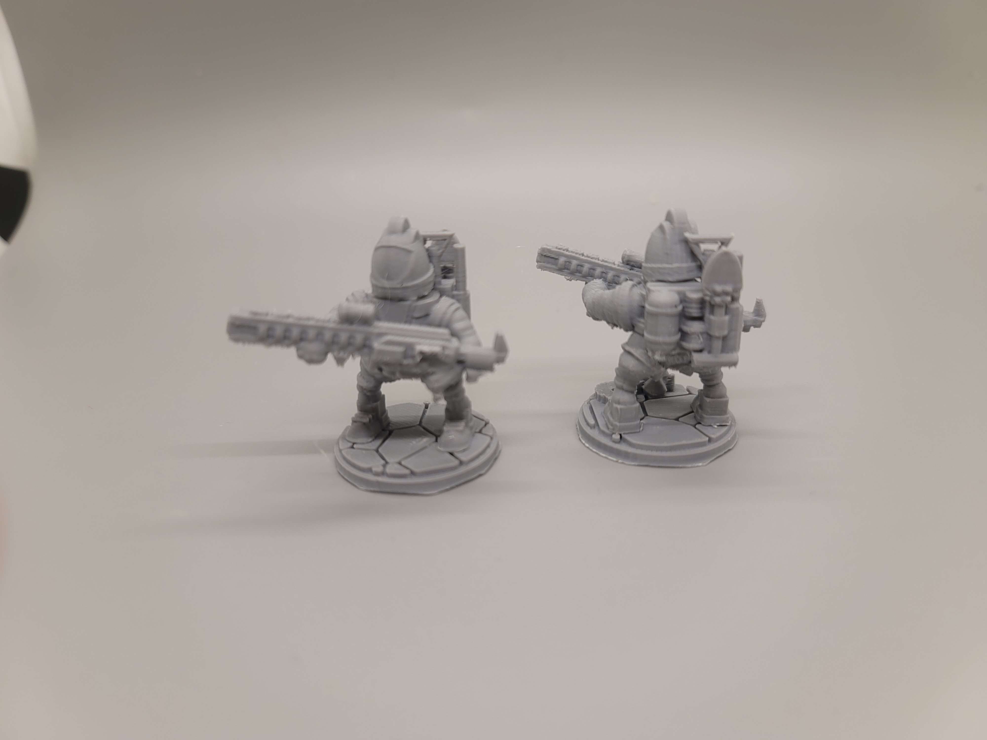 FHW cosmic prosper Union Heavy Trooper Railgun 3D STL Model
