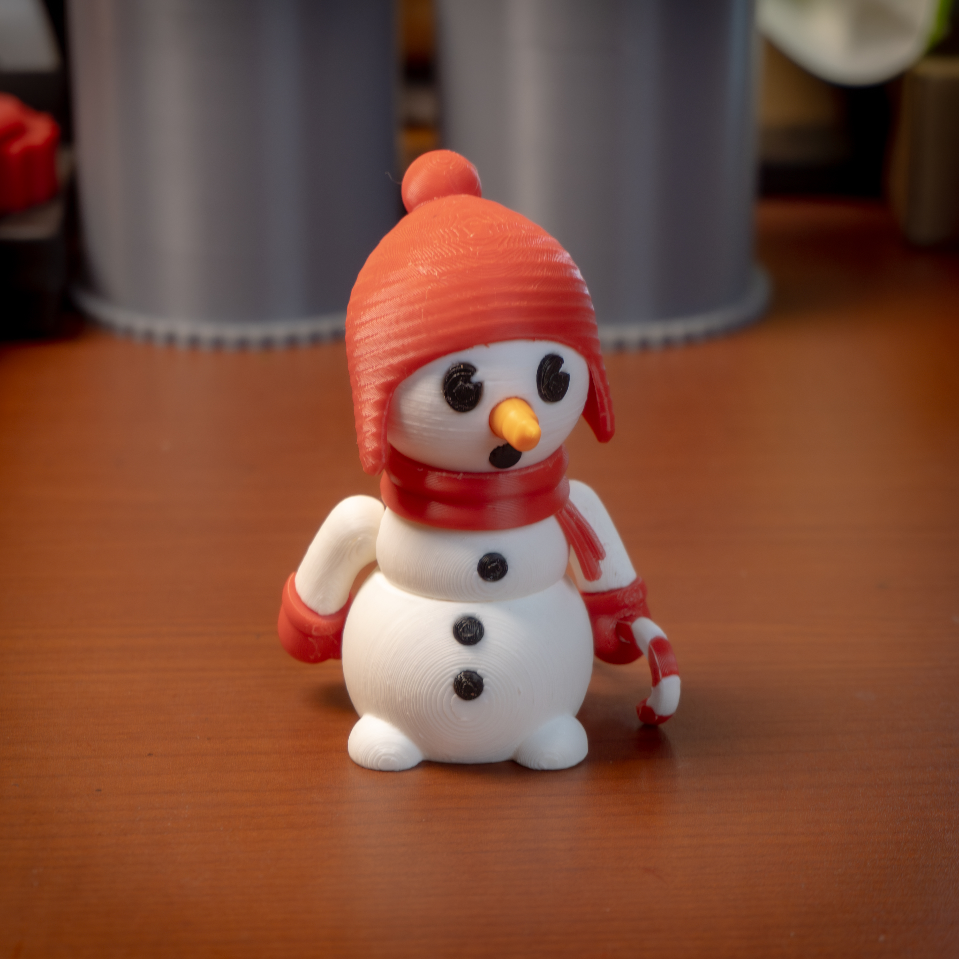 Articulated SnowMan 3D 3MF Model