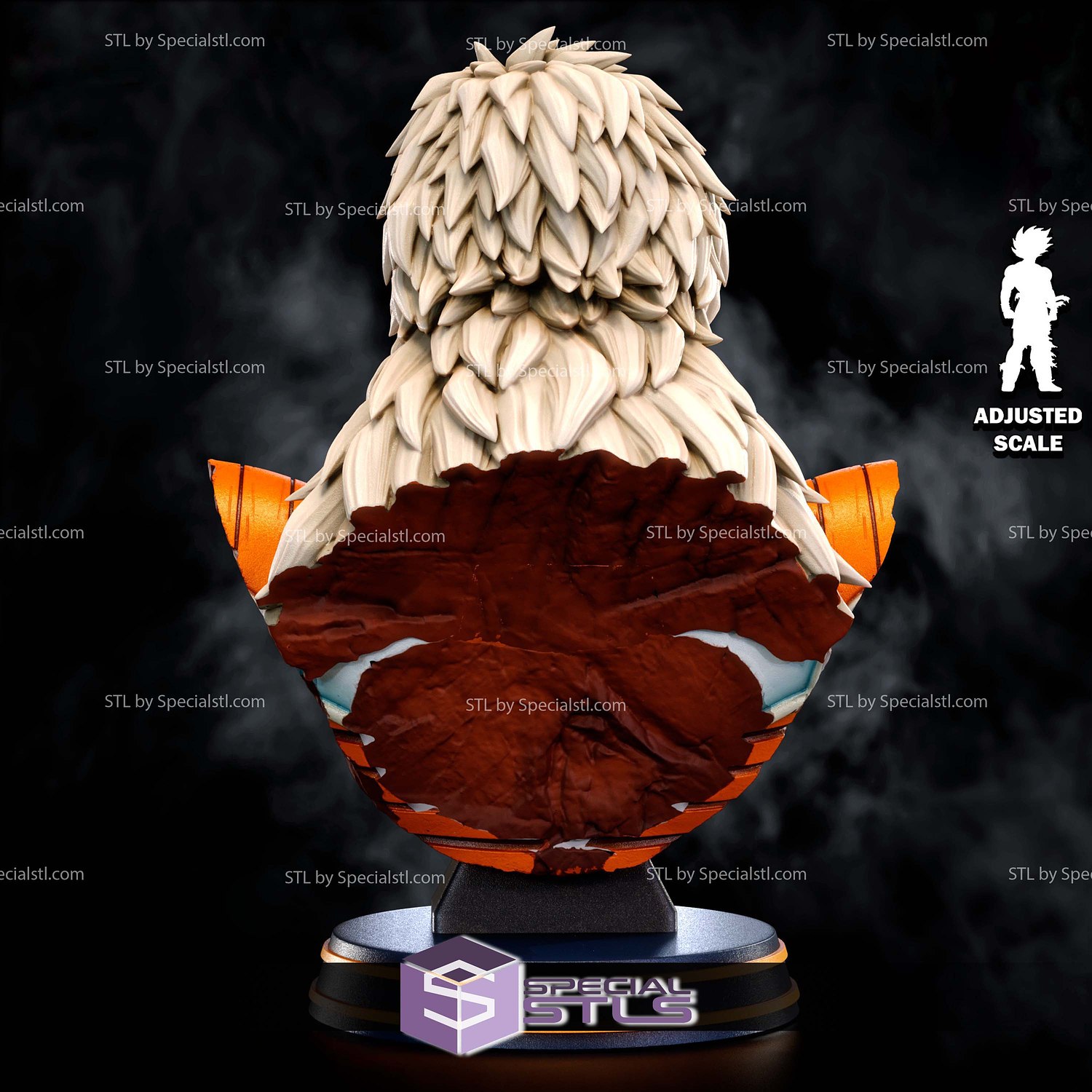 Jeice Ginyu Force Bust 3D Printer Files STL Model — view 3