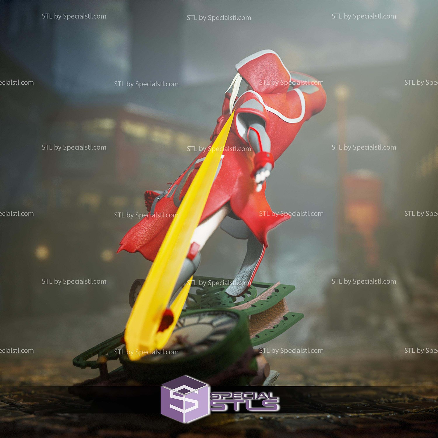 Cammy SF6 Outfit 3 STL Files 3D Model — view 3