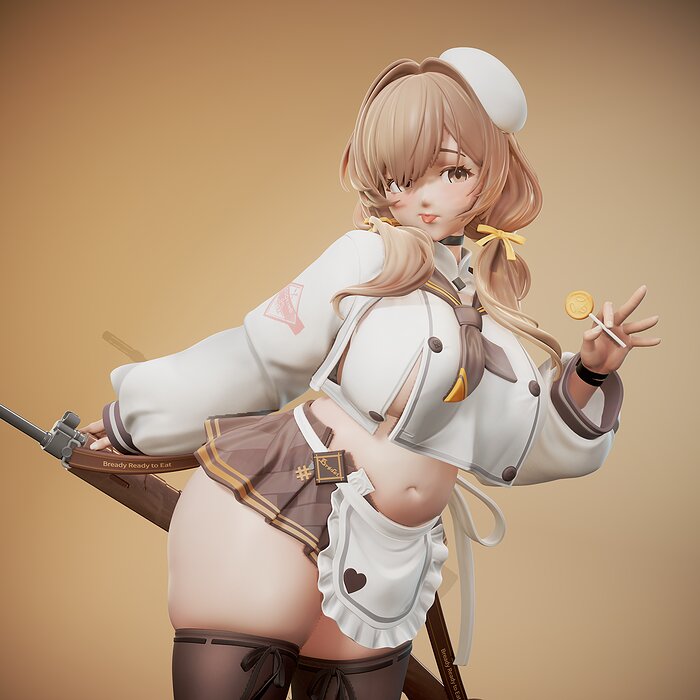 Nikke Bready 3D STL Model — view 2