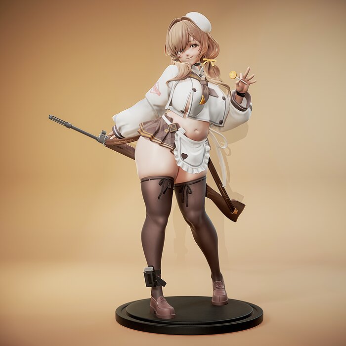 Nikke Bready 3D STL Model — view 6