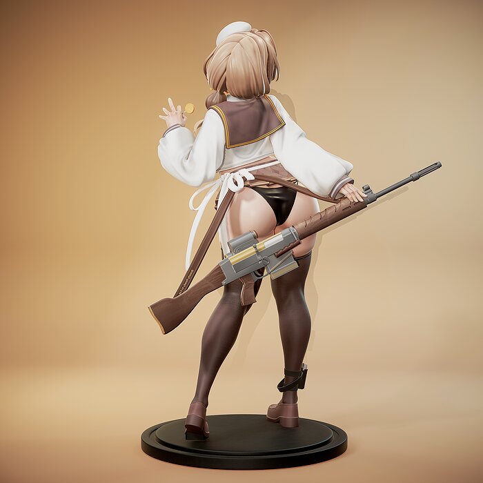 Nikke Bready 3D STL Model — view 8