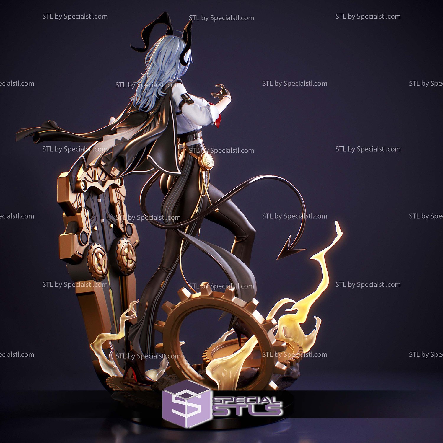 Zani Gear Base STL Files 3D Model — view 8