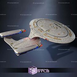 USS Enterprise NCC-1701-D Star Trek 3D Print Files STL Model