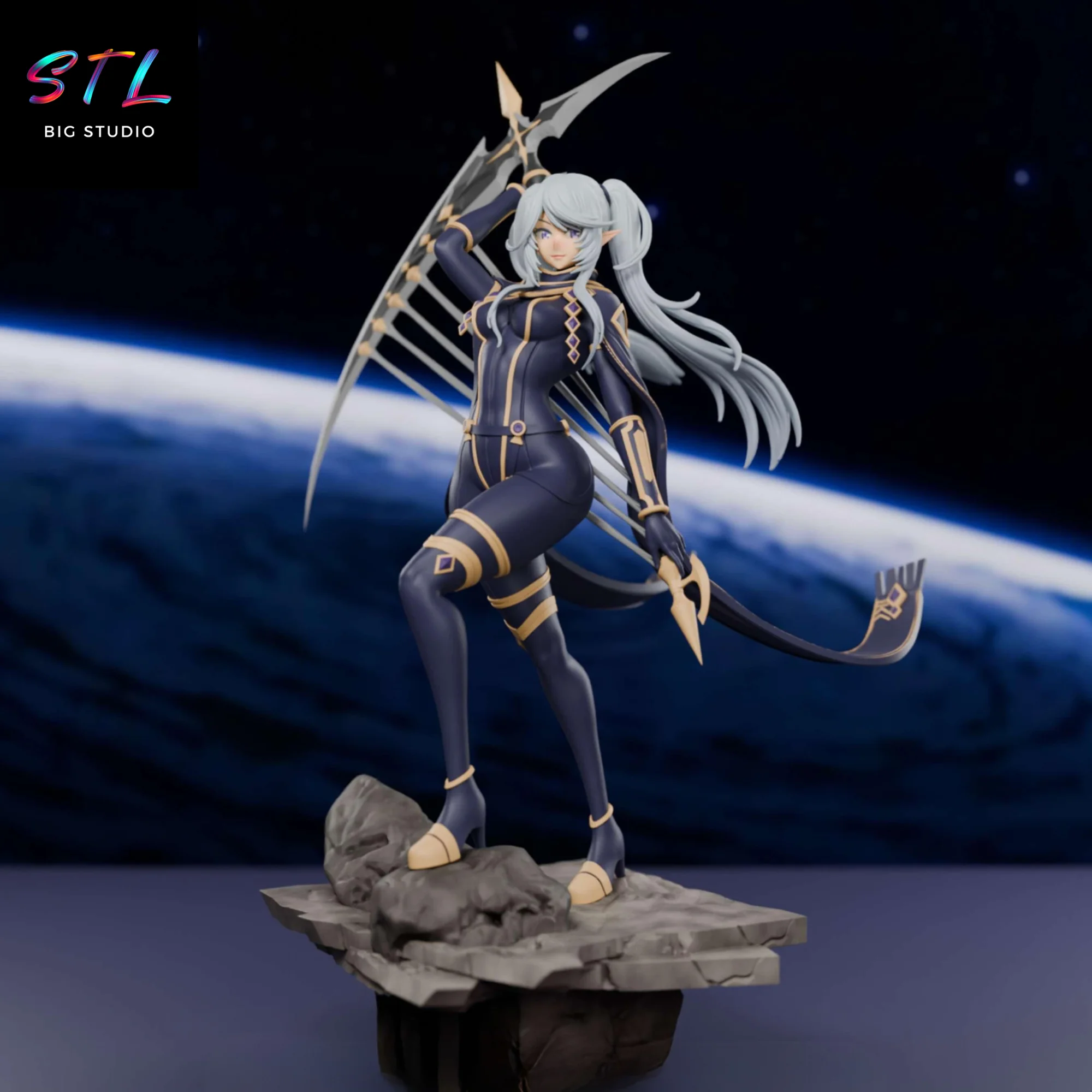 Epsilon STL | The Eminence in Shadow | 3D Print Model Model