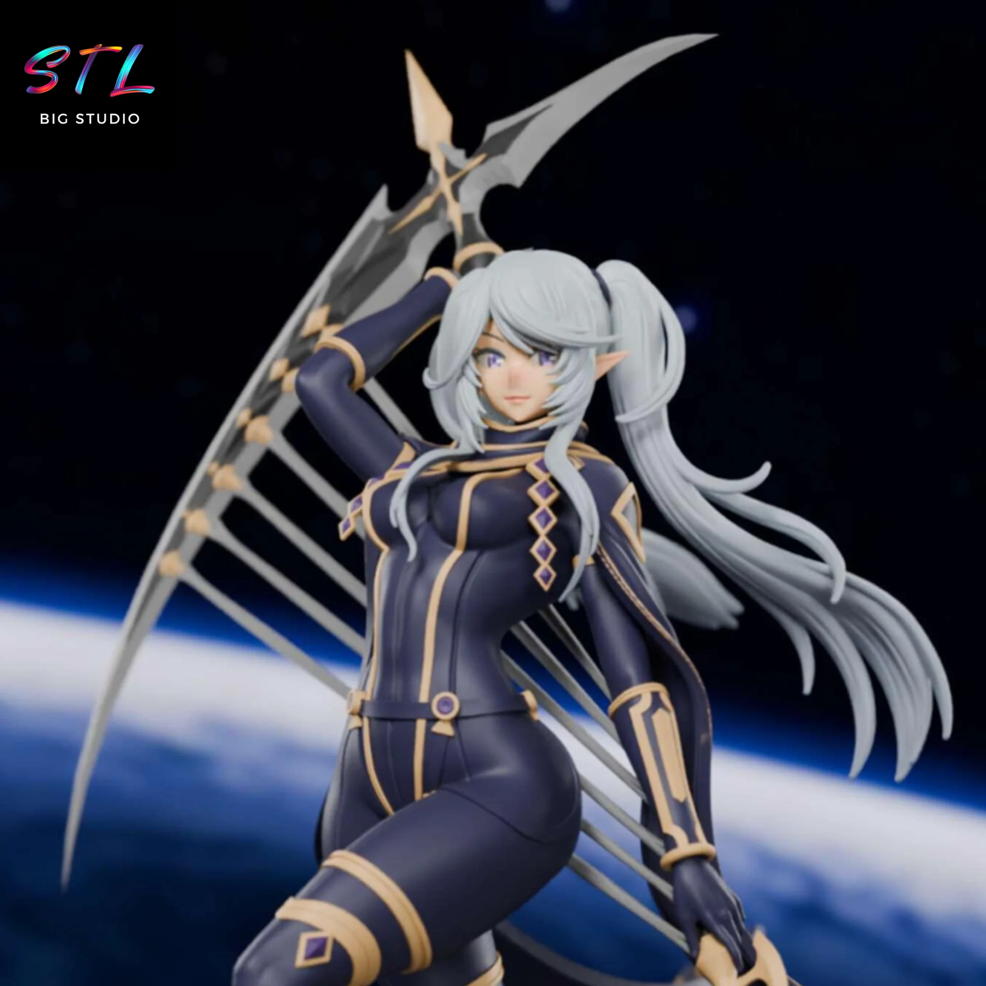 Epsilon STL | The Eminence in Shadow | 3D Print Model Model — view 4