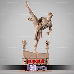 Frank Dux Bloodsport STL Files 3D Model