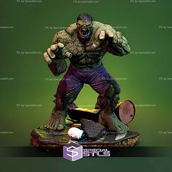 Zombie Hulk 1-6 STL Files 3D Model