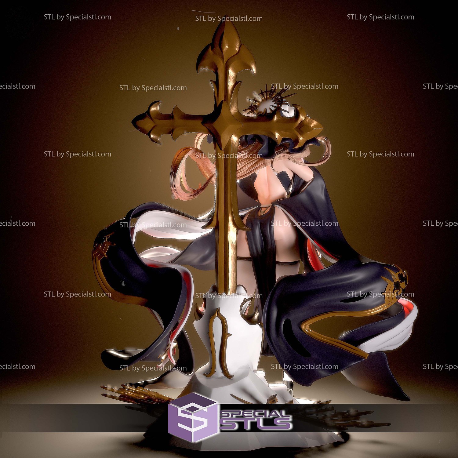Implacable Azur Lane Digital STL Files 3D Model — view 3