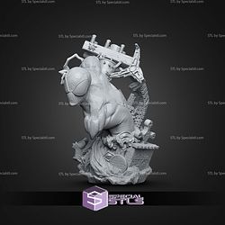 Spiderman Web Slinger Bust 3D Printer Files STL Model