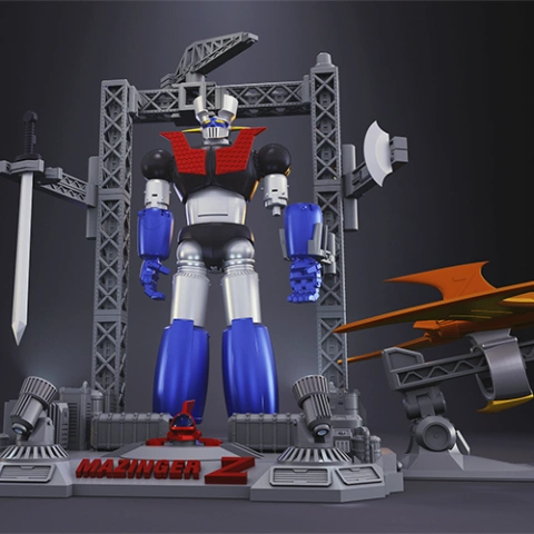 Mazinger Z - Supreme Edition 3D Printing Model | Assembly STL Model