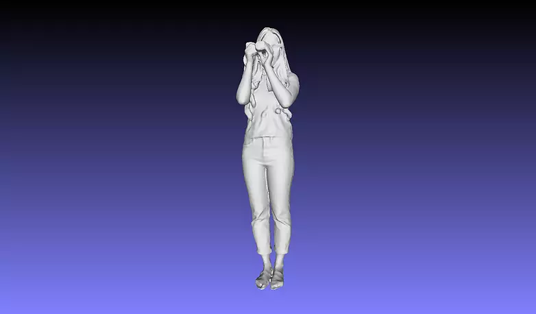 Printle B Femme 004 P 3D OBJ Model