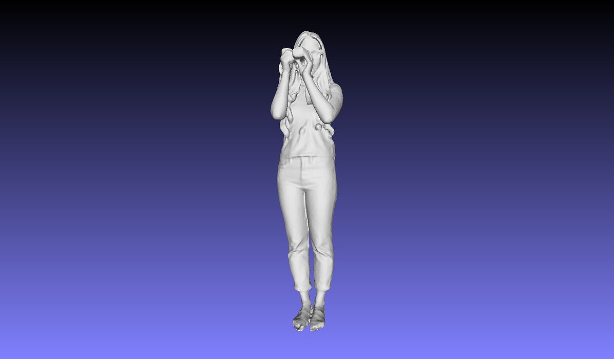 Printle B Femme 004 P 3D OBJ Model — view 2