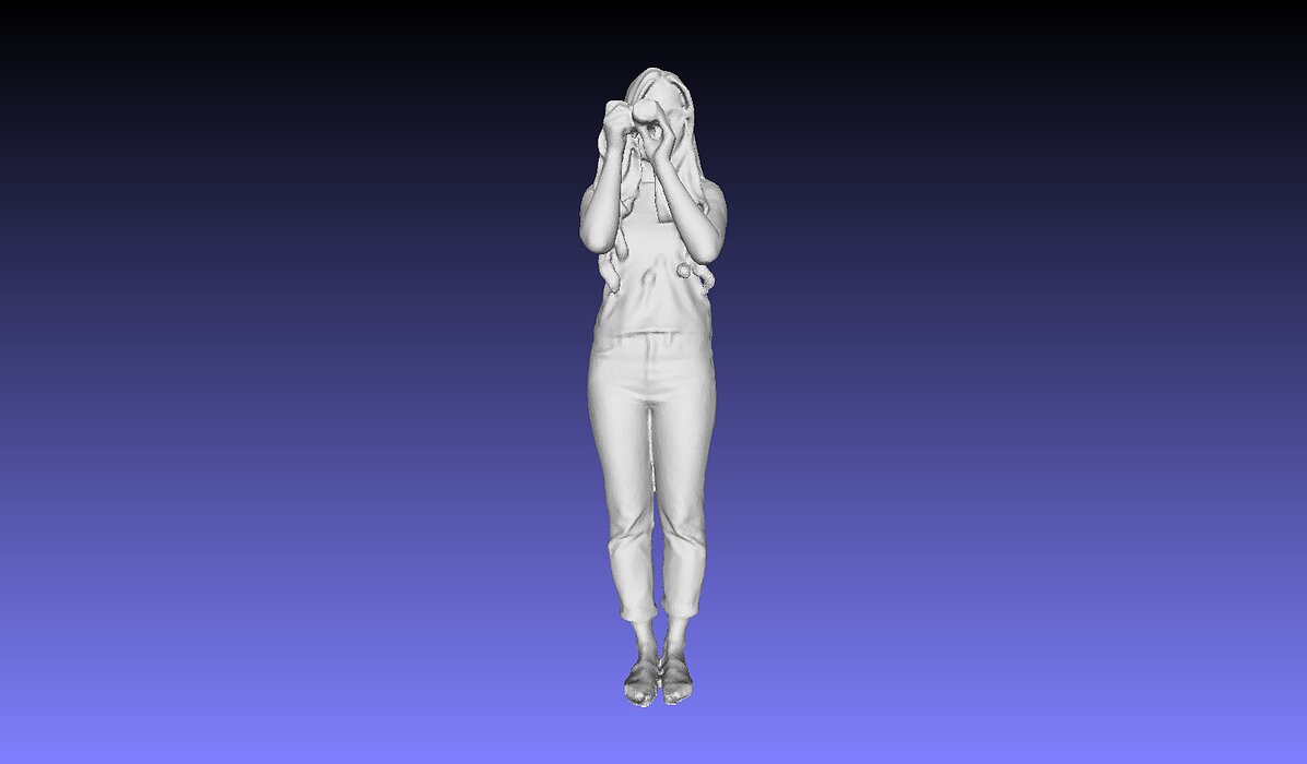 Printle B Femme 004 P 3D OBJ Model — view 3