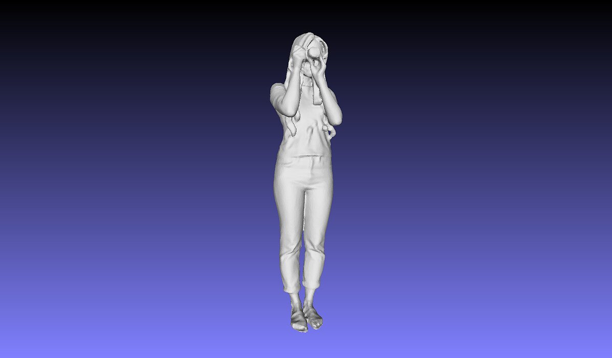 Printle B Femme 004 P 3D OBJ Model — view 5
