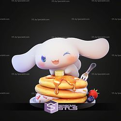 Chibi Cinnamoroll Hello Kitty STL Files 3D Model