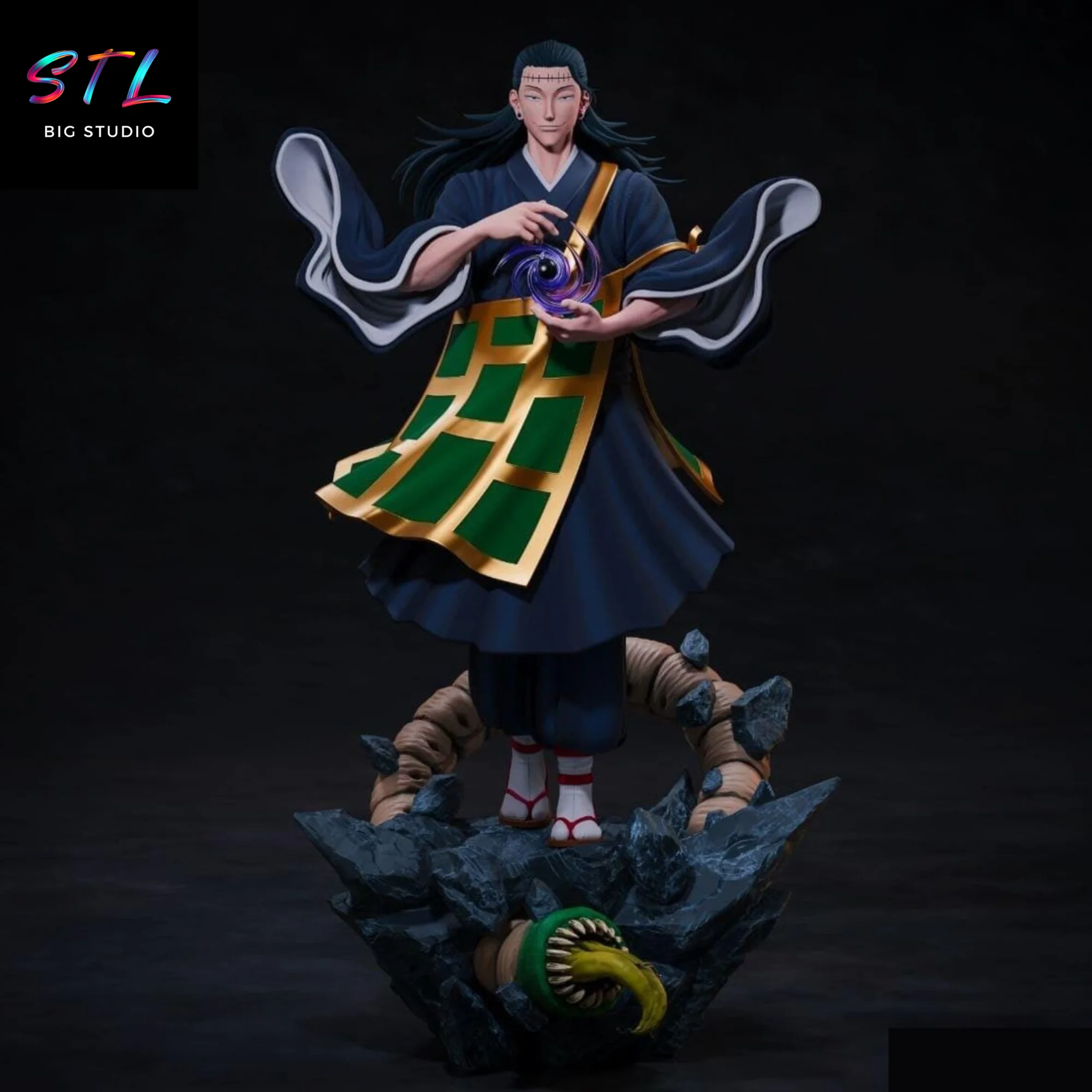 Kenjaku STL | 3D Printable Model | Jujutsu Kaisen Model