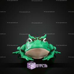 Super Basic STL Harold the Horned Frog 3D Model