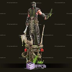 Reptile Sword Blood Mortal Kombat STL Files 3D Model