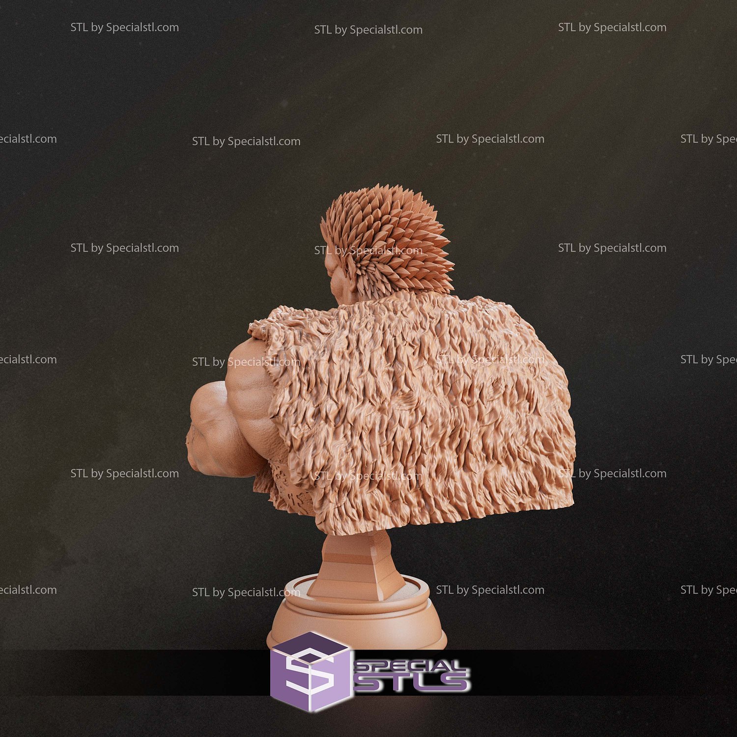Zodd Berserk Bust STL Files 3D Model — view 3