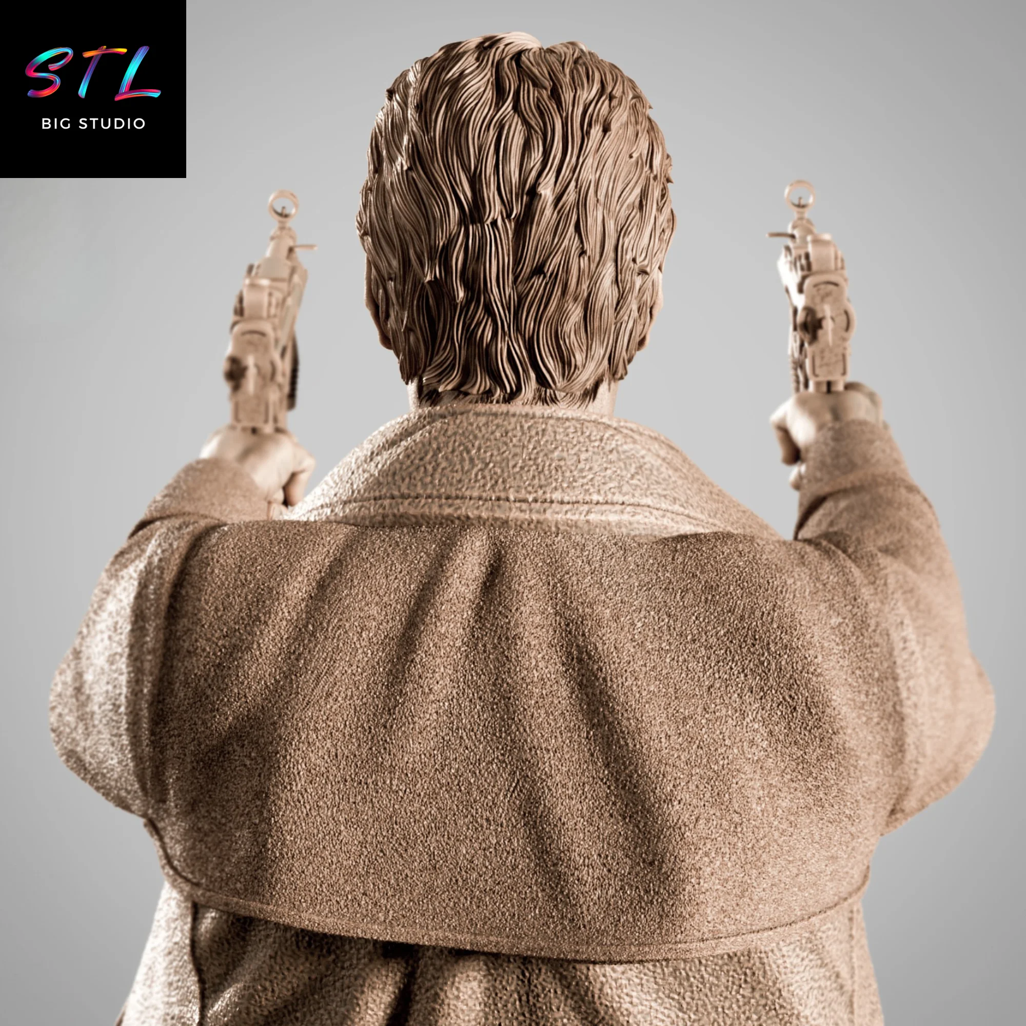 Neo STL | The Matrix | 3D Printable Figure Model — view 8