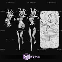 Yor Forger Dakimakura Bed 3D Print Files STL Model