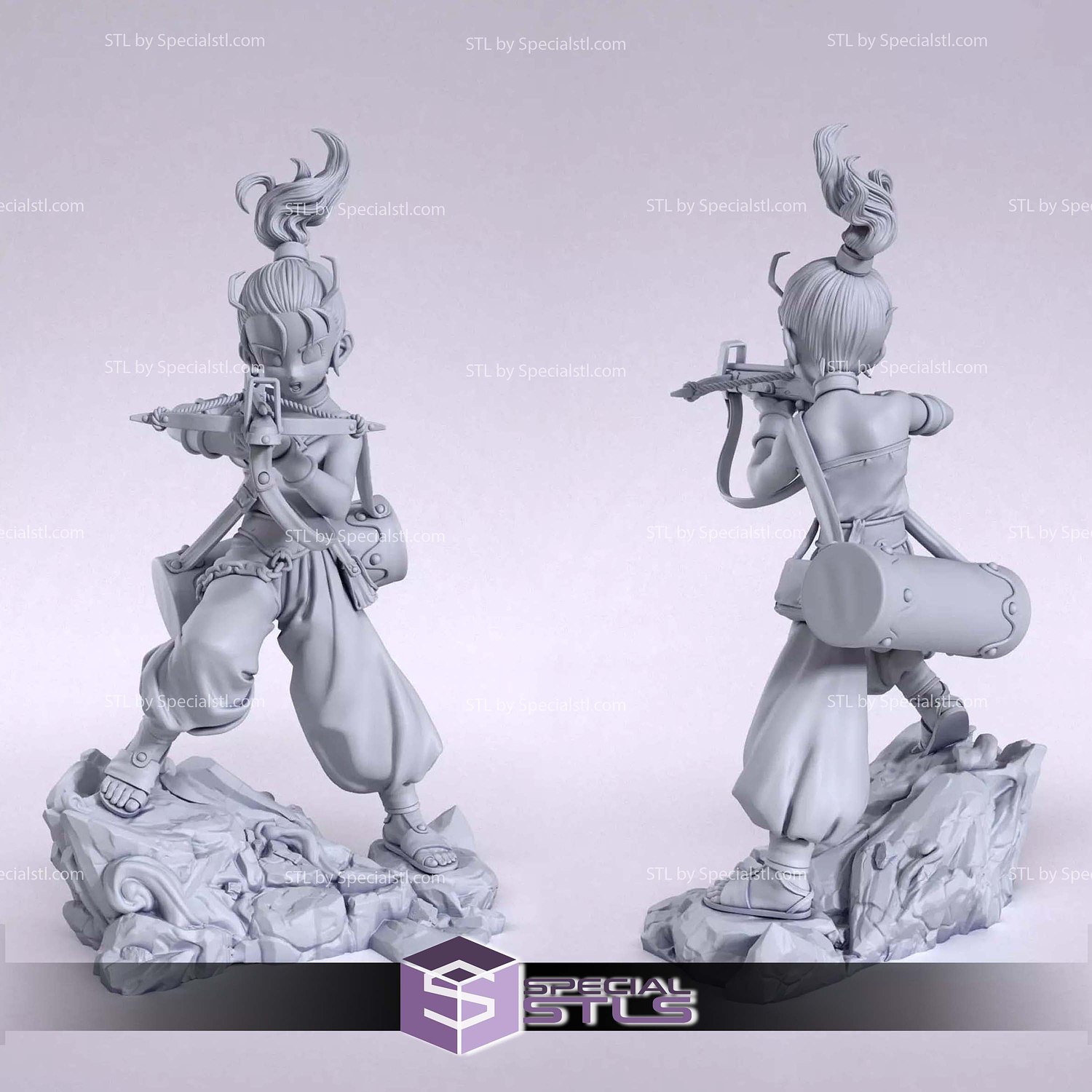 Marle Chrono Trigger 3D Printer Files STL Model — view 3