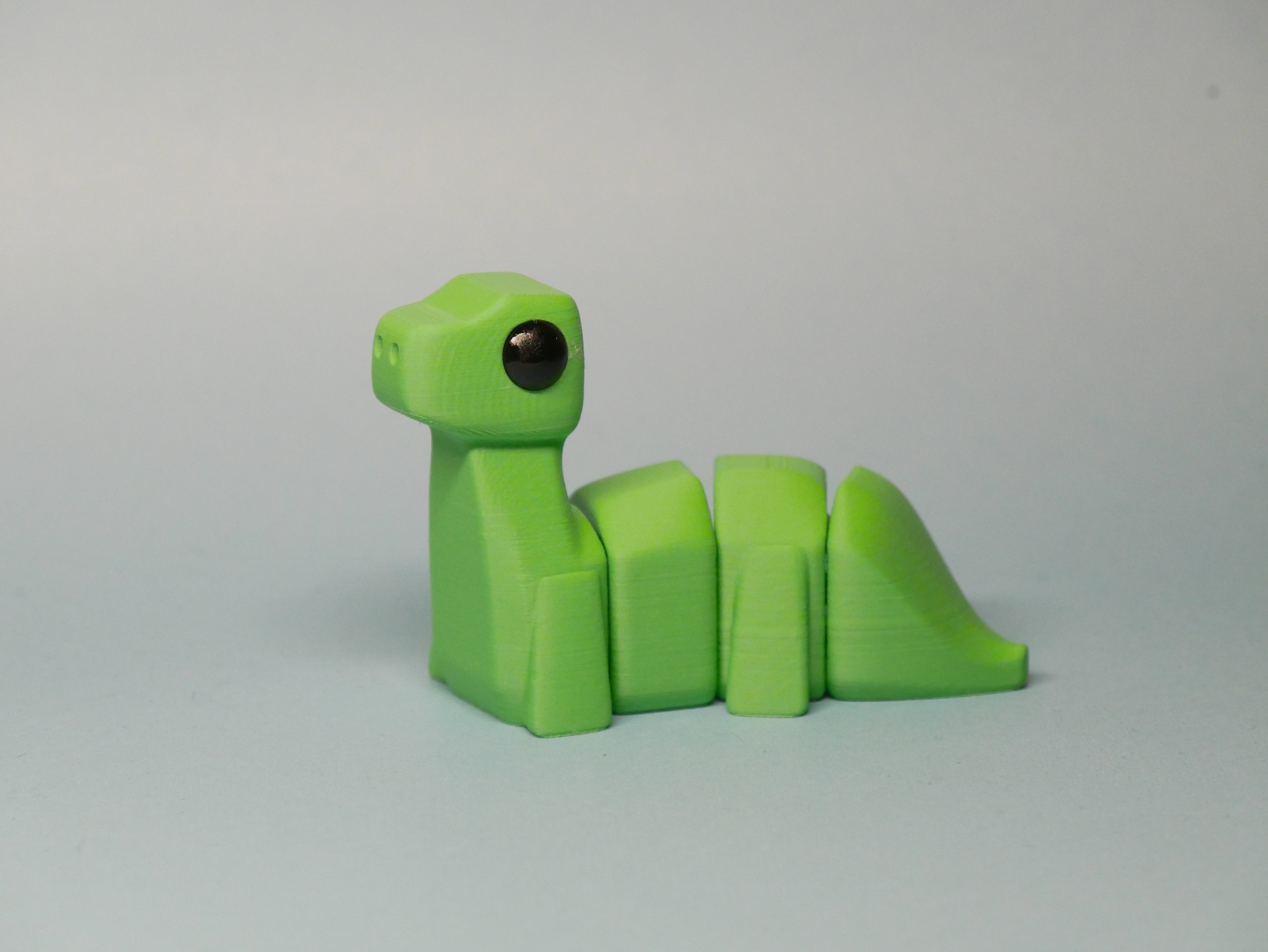 Articulated Brontosaurus 3D STL Model