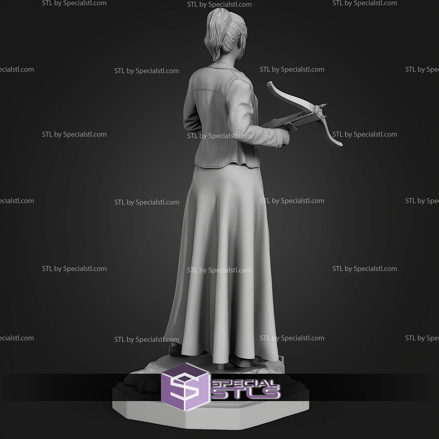Buffy The Vampire Slayer STL Files 3D Model — view 4