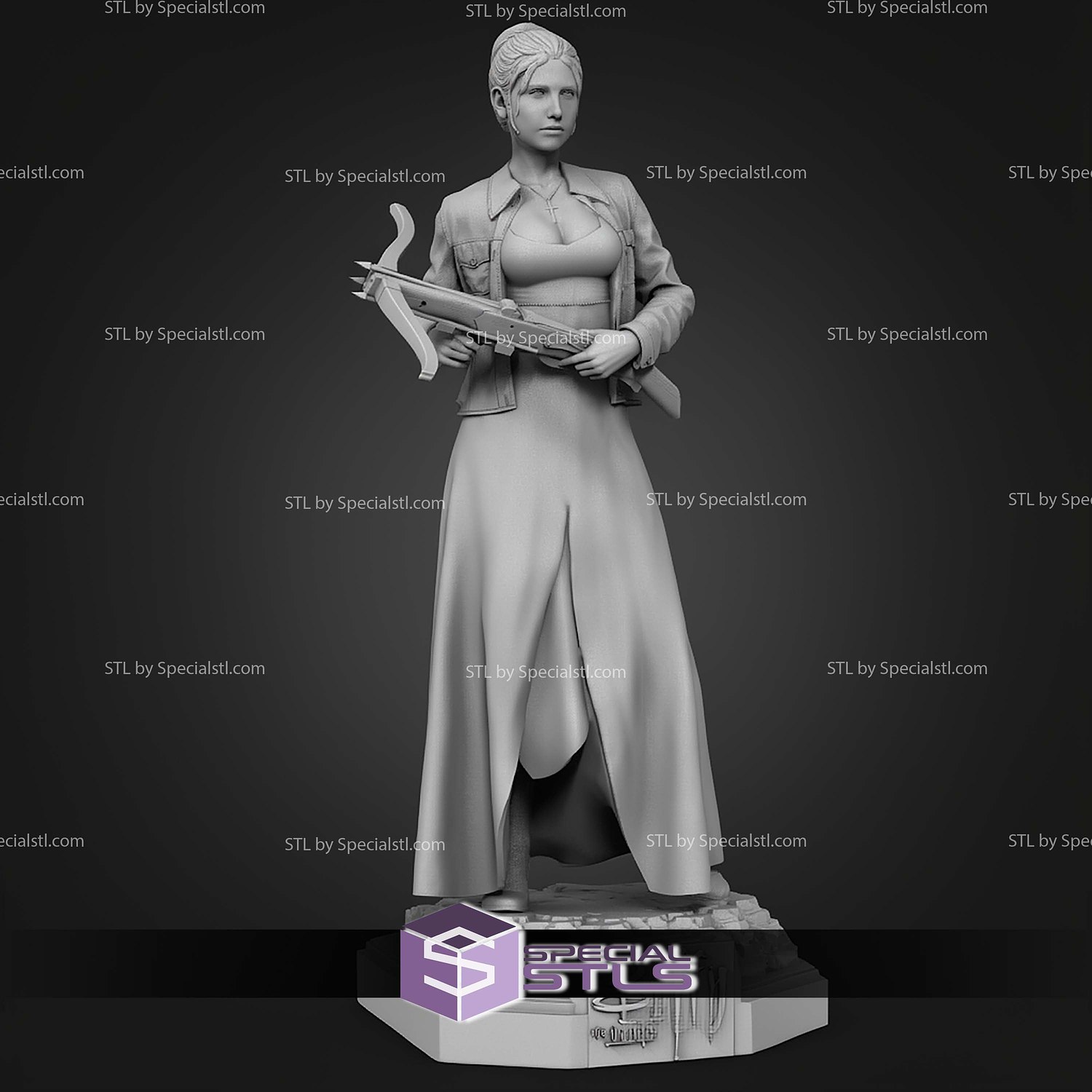 Buffy The Vampire Slayer STL Files 3D Model — view 5