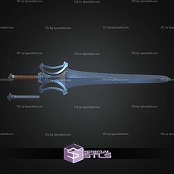 Cosplay STL Files Heman Sword Movie 3D Model