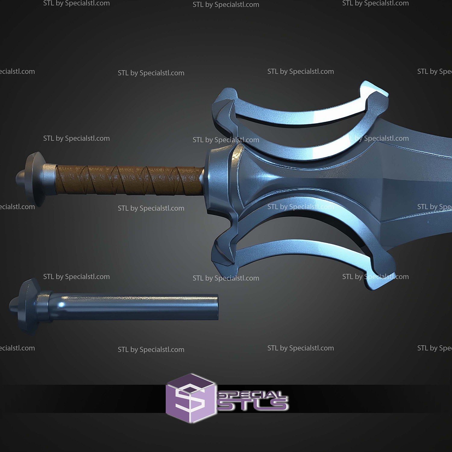 Cosplay STL Files Heman Sword Movie 3D Model — view 3