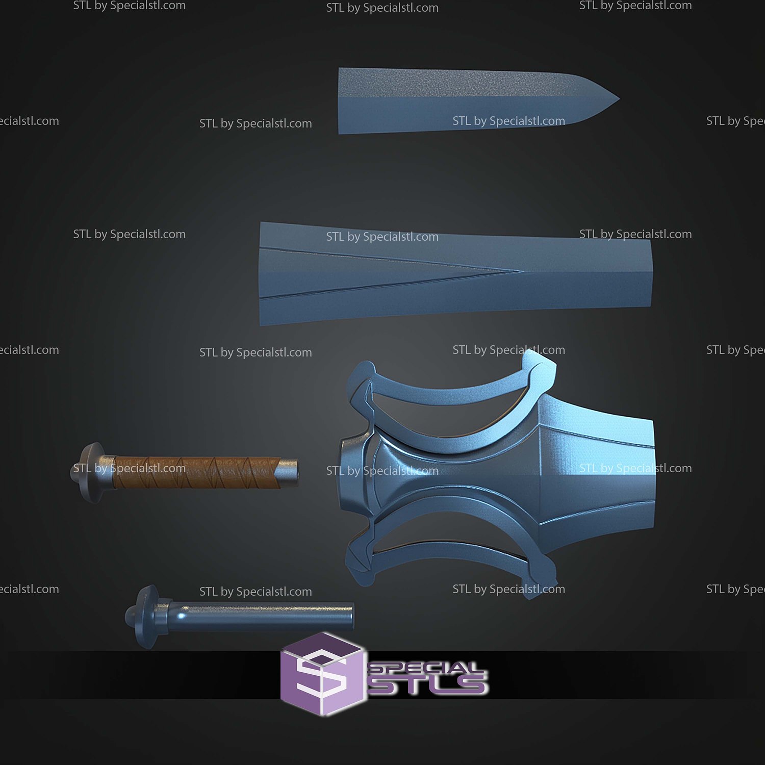 Cosplay STL Files Heman Sword Movie 3D Model — view 5