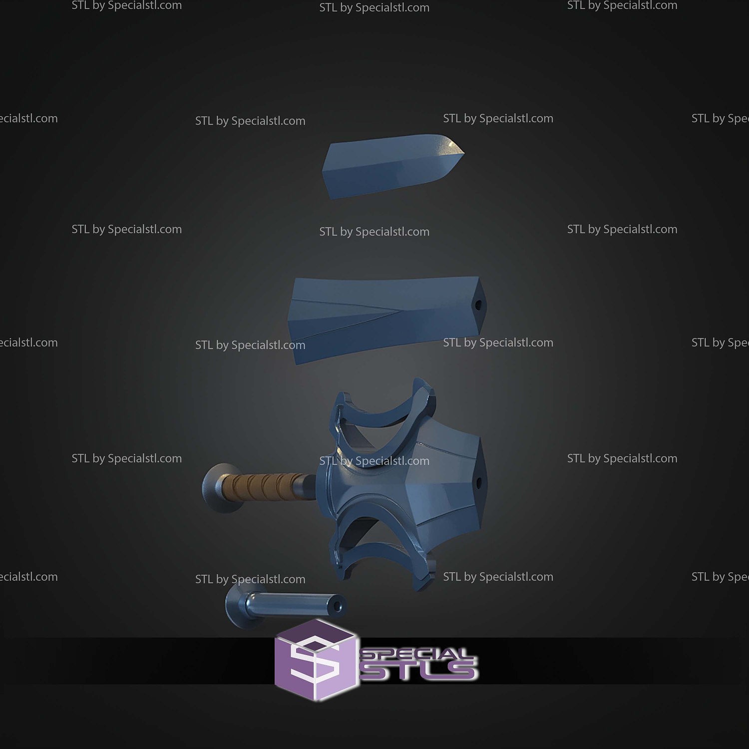 Cosplay STL Files Heman Sword Movie 3D Model — view 6