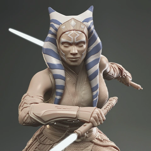 Ahsoka Tano 3D Printing Model | Assembly STL Model