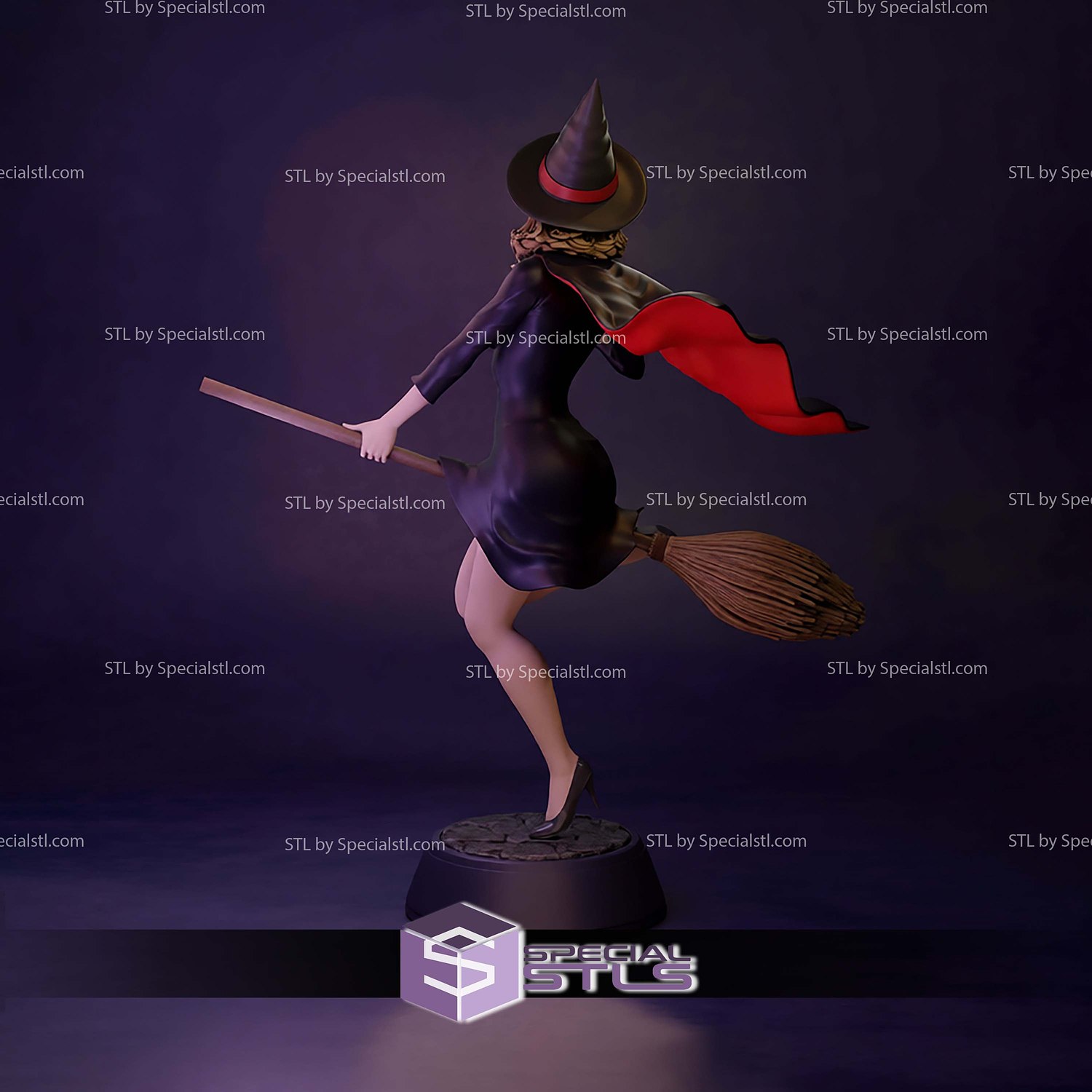 Samantha Bewitched STL Files 3D Model — view 2