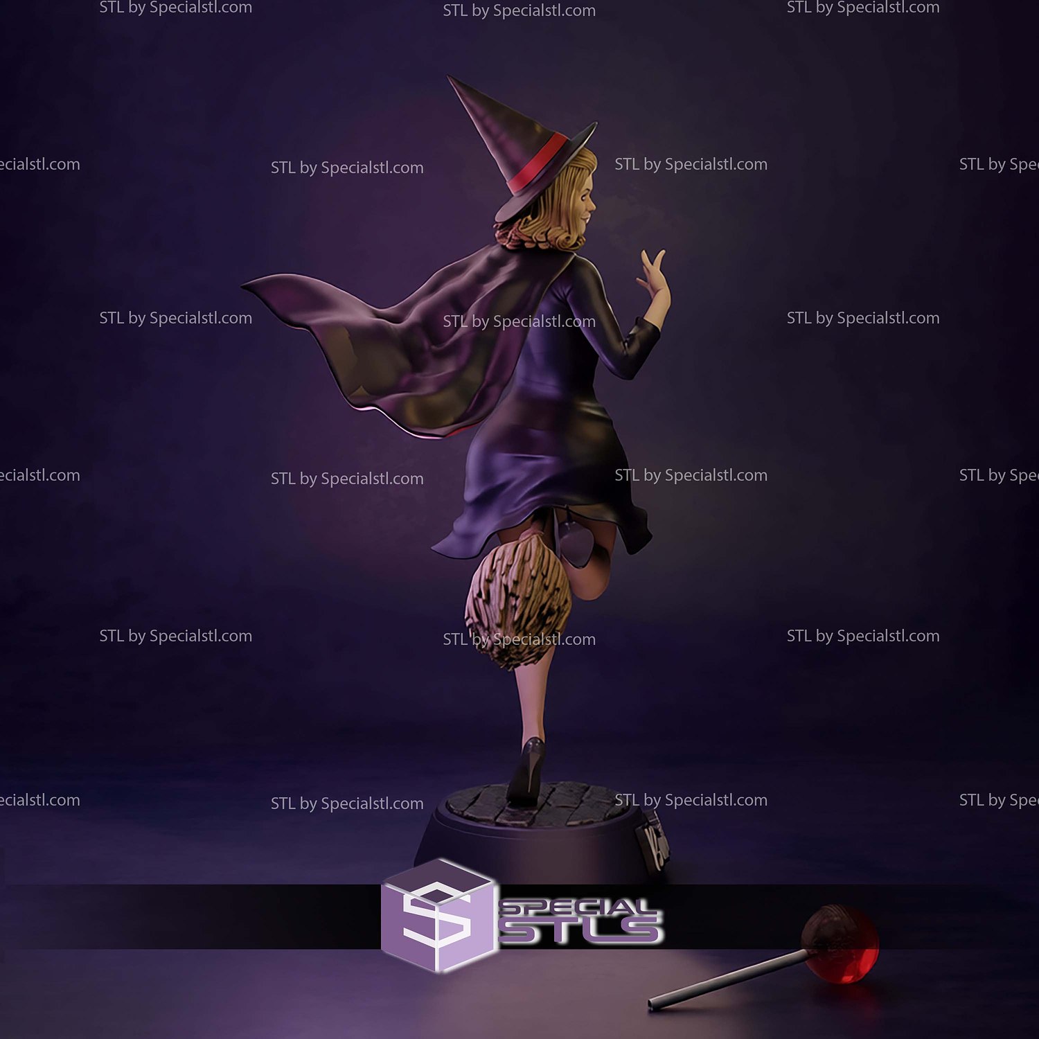 Samantha Bewitched STL Files 3D Model — view 3