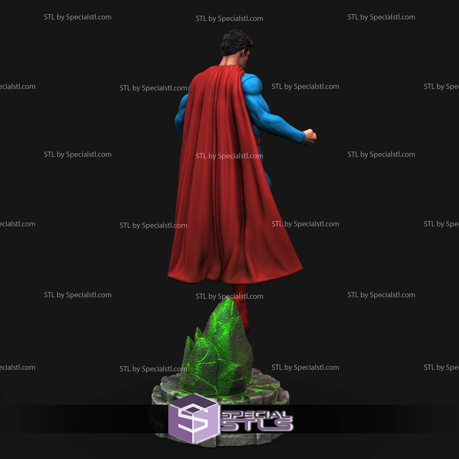 Ultraman DC Villains Sculptures 3D Printing STL Model — view 2