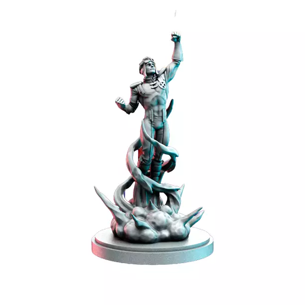 Rocketman VI - Board Game Miniature STL 3D Model