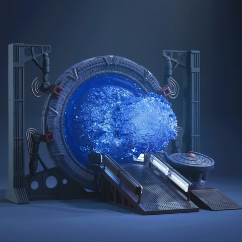 Stargate 3D Printing Model | Assembly STL Model