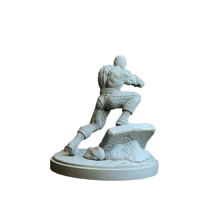 Tesla Zapper III - Collectible Hero Figurine 3D STL Model — view 3