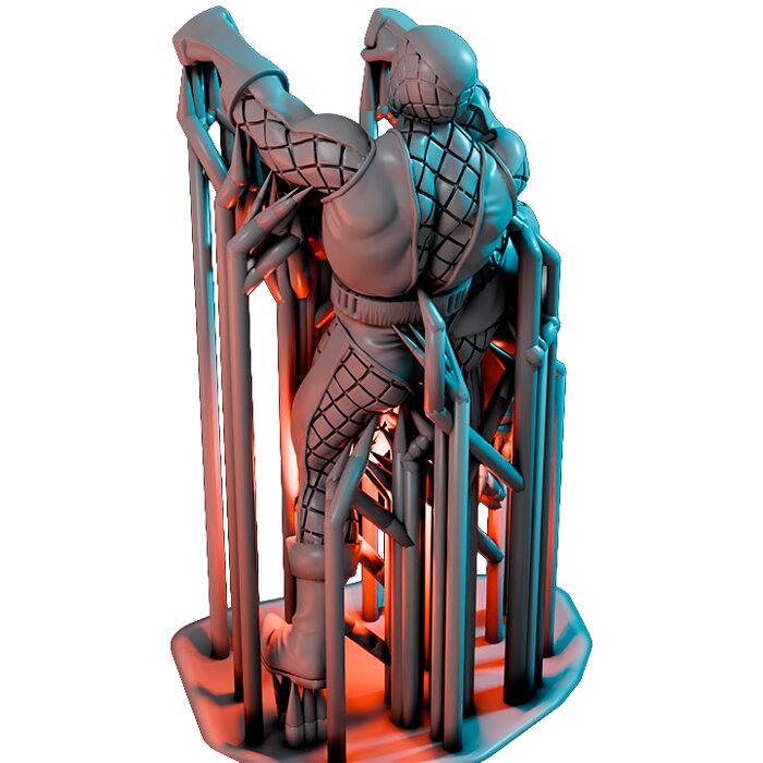Tesla Zapper III - Collectible Hero Figurine 3D STL Model — view 8