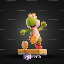 Life Size Yoshi STL Files 3D Model