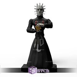 Disney Infinity Style STL Collection - Pin Head 3D Model