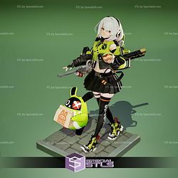 Anby Zenless Zone Zero STL Files 3D Model