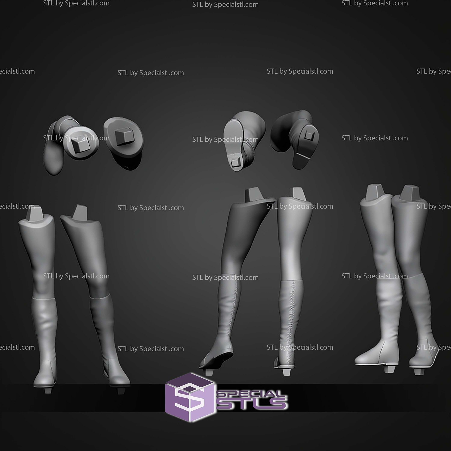 Star Trek Dr Carol Marcus STL Files 3D Model — view 6